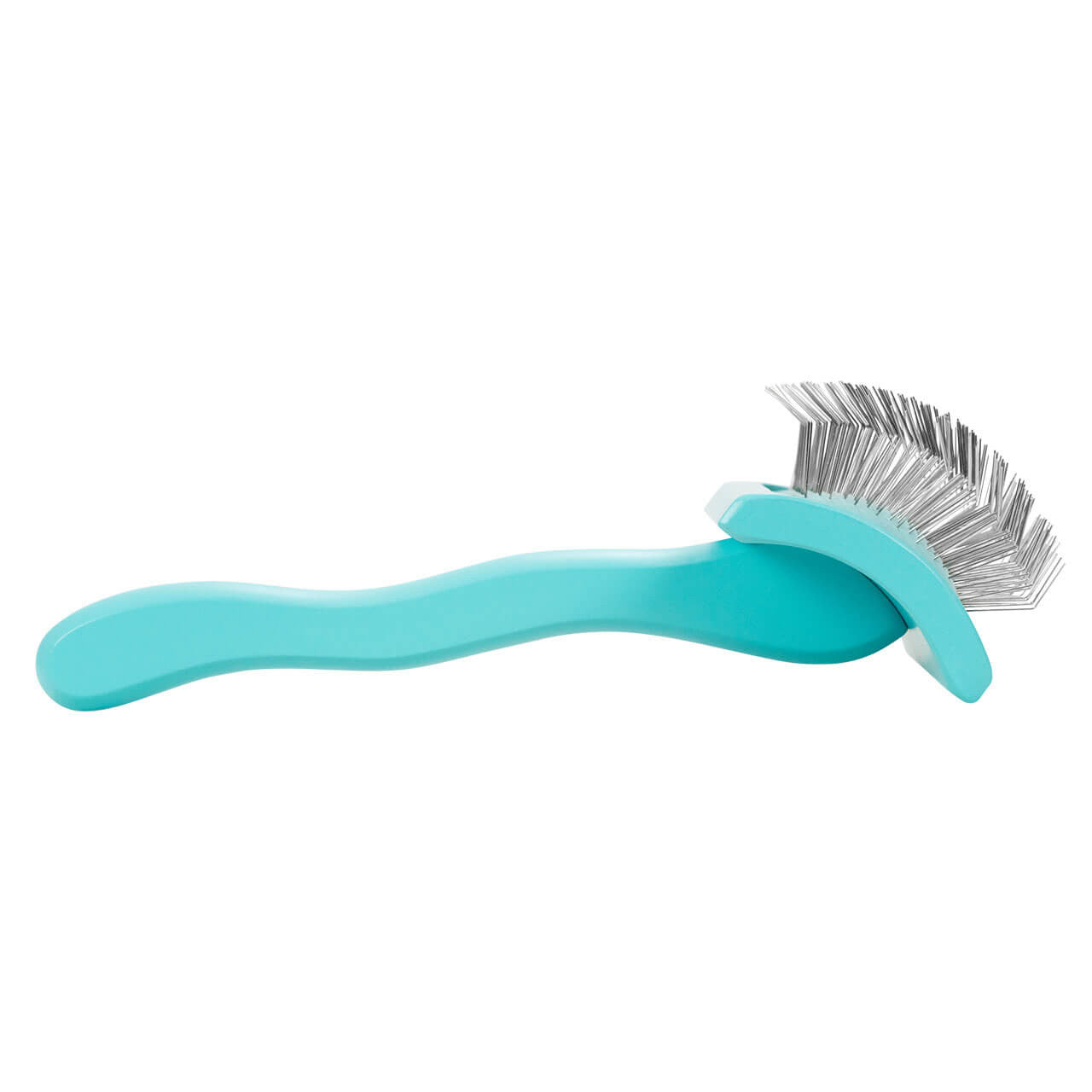 Chris Christensen Big G Teal Slicker Brush Medium - Side View