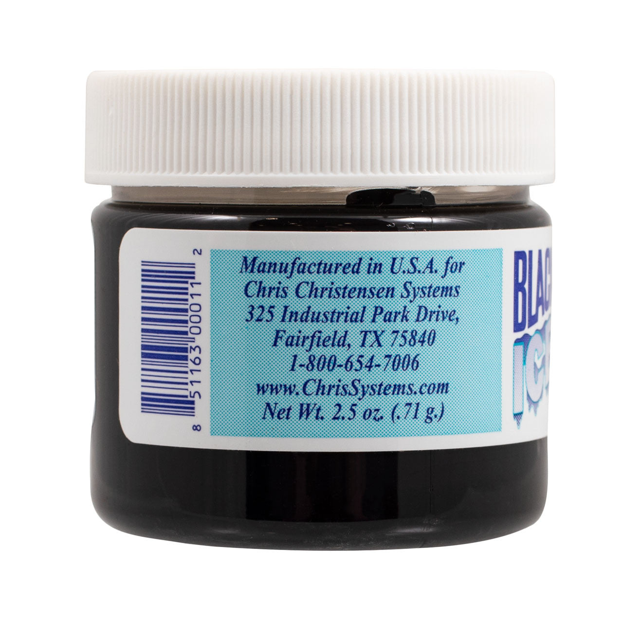 Black Ice Creme Manufacturer Information