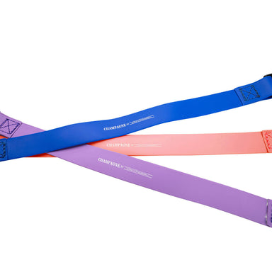 Champagne by Chris Christensen Belly Loops Available in Royal Blue, Amethyst, and Coral