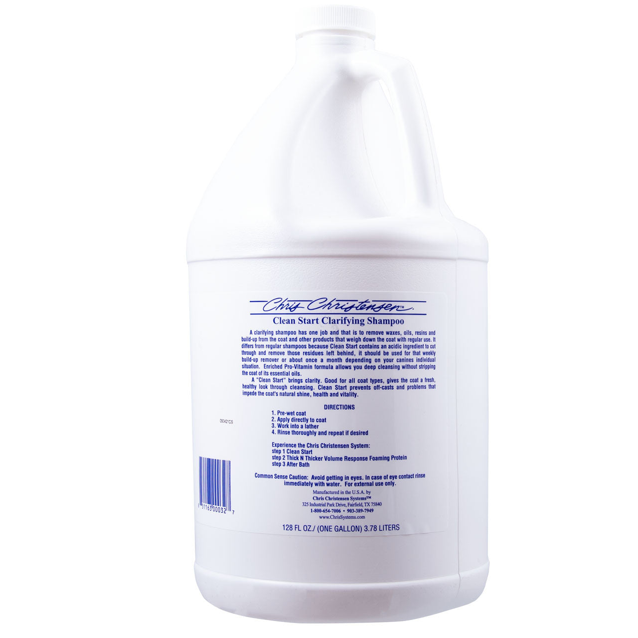 Clean Start Clarifying Shampoo - Gallon Back