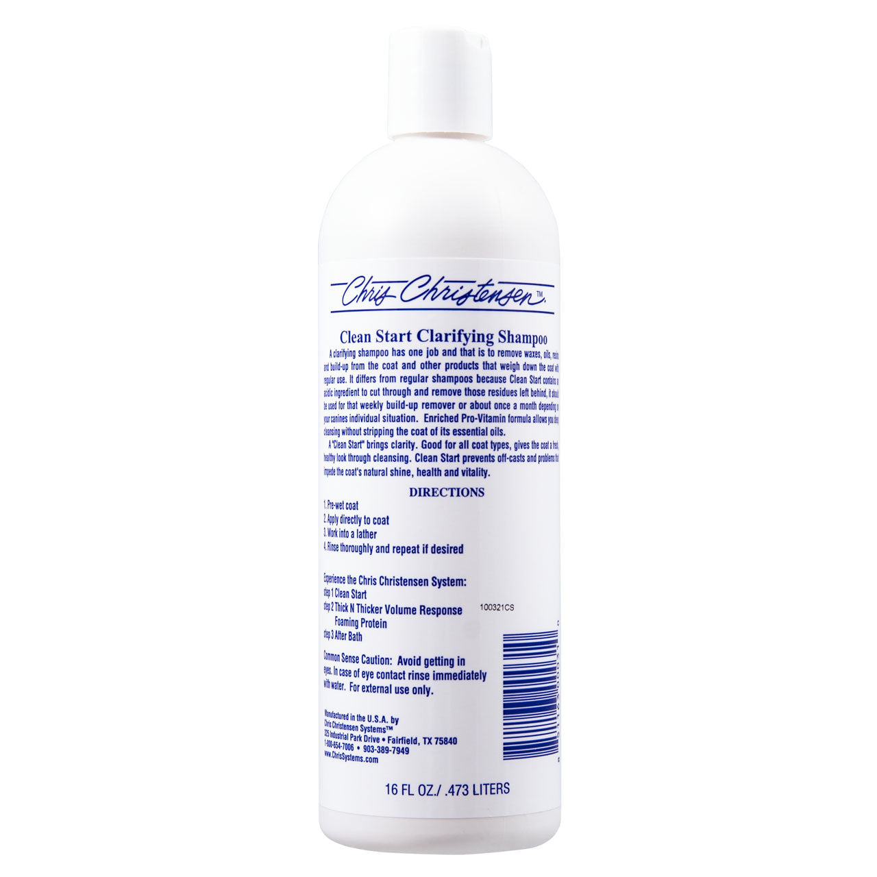 Clean Start Clarifying Shampoo - 16oz Back
