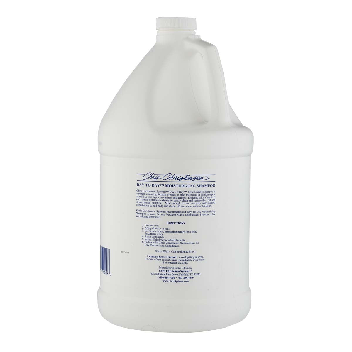 Day to Day Shampoo Gallon Back