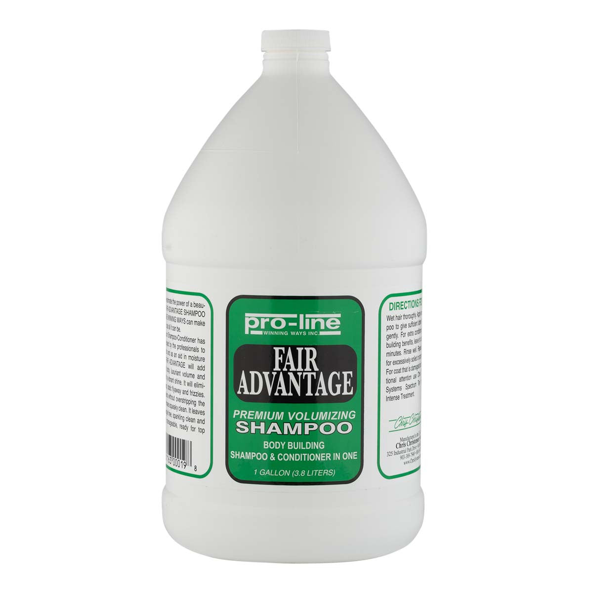 ProLine Fair Advantage Shampoo Gallon Front