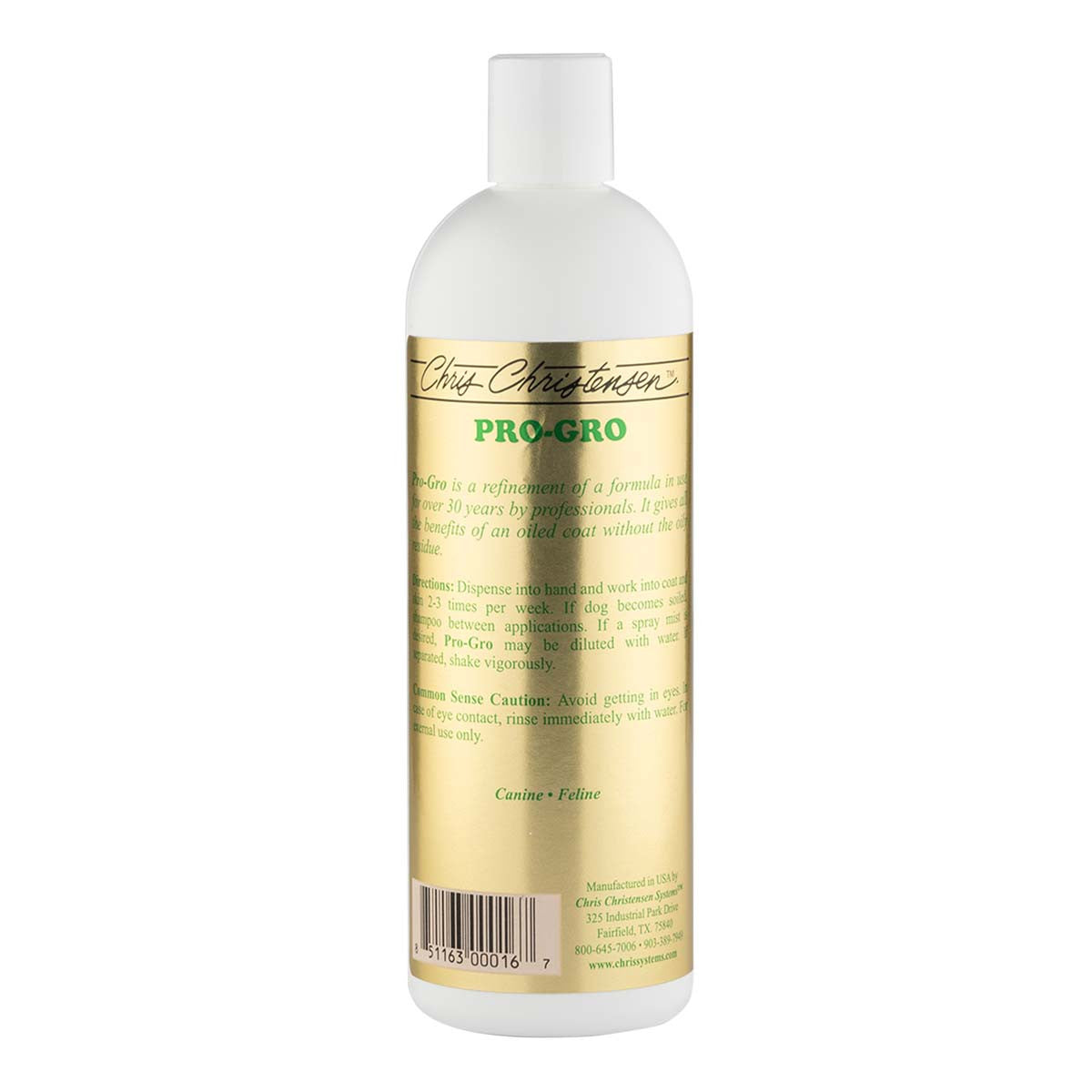 ProLine Pro-Gro Conditioner 16 Ounce Back