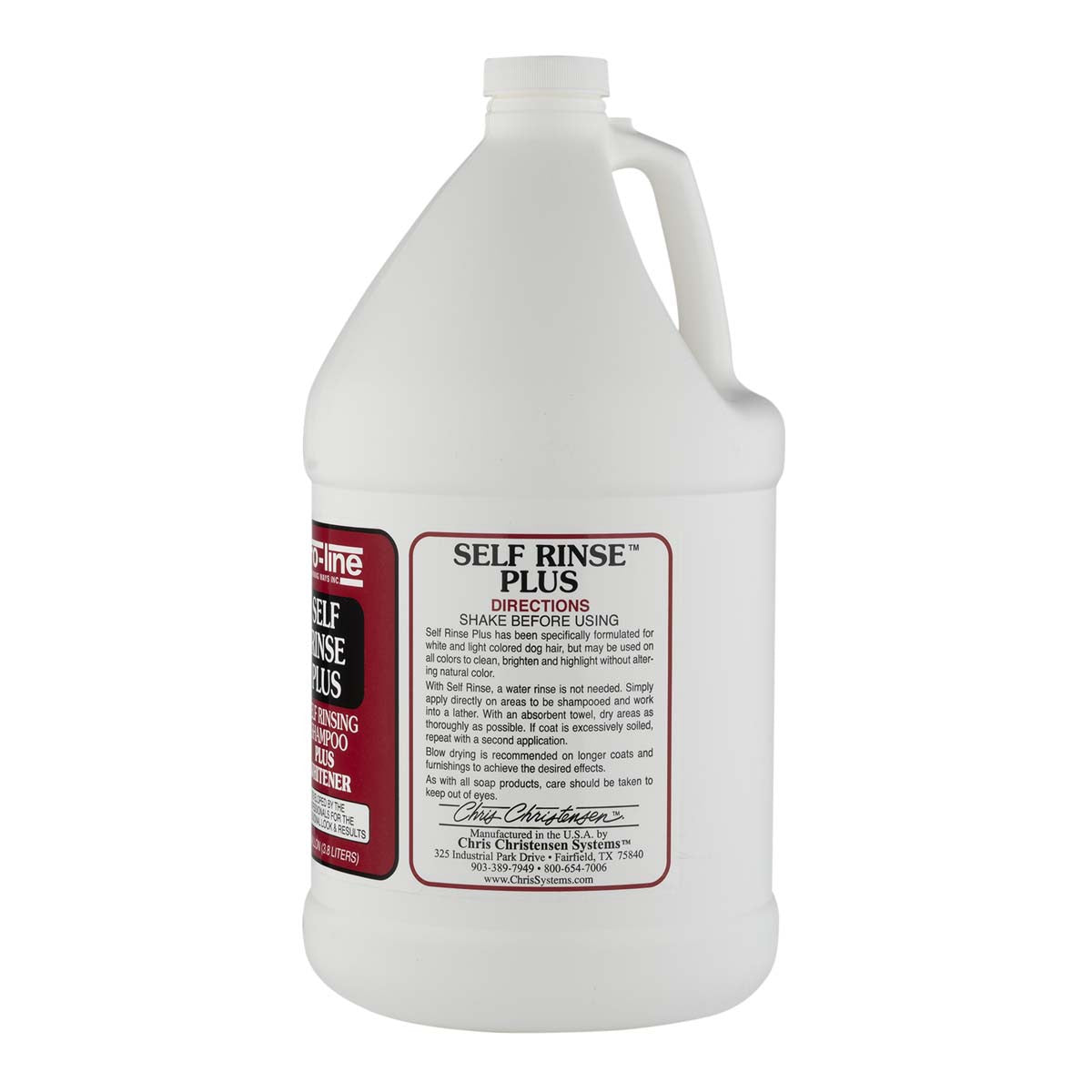 Pro-Line Self Rinse Plus Shampoo Gallon Side 2