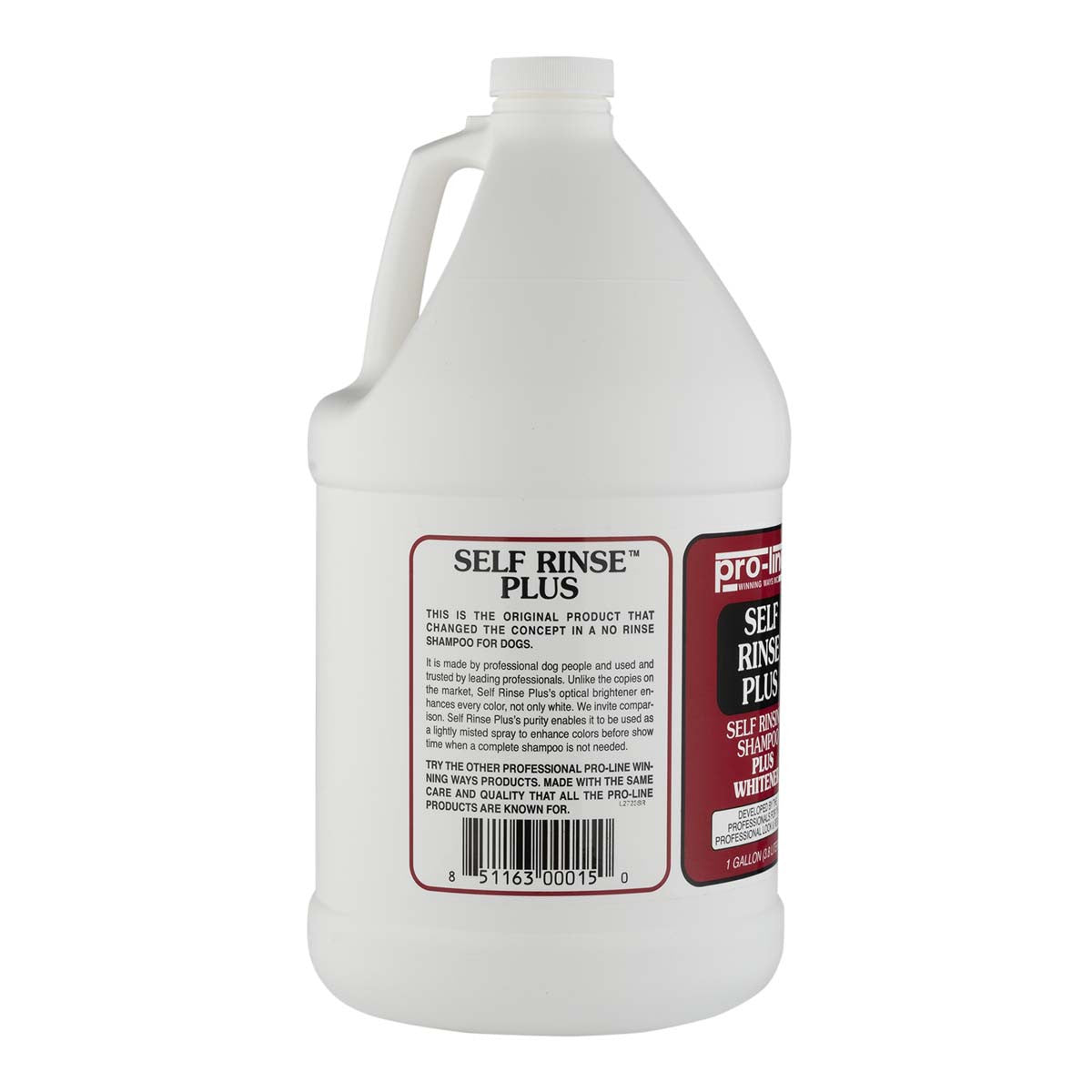 Pro-Line Self Rinse Plus Shampoo Gallon Side 1