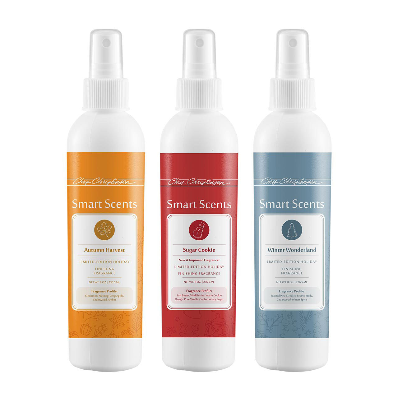 Chris Christensen Smart Scents Holiday Colognes