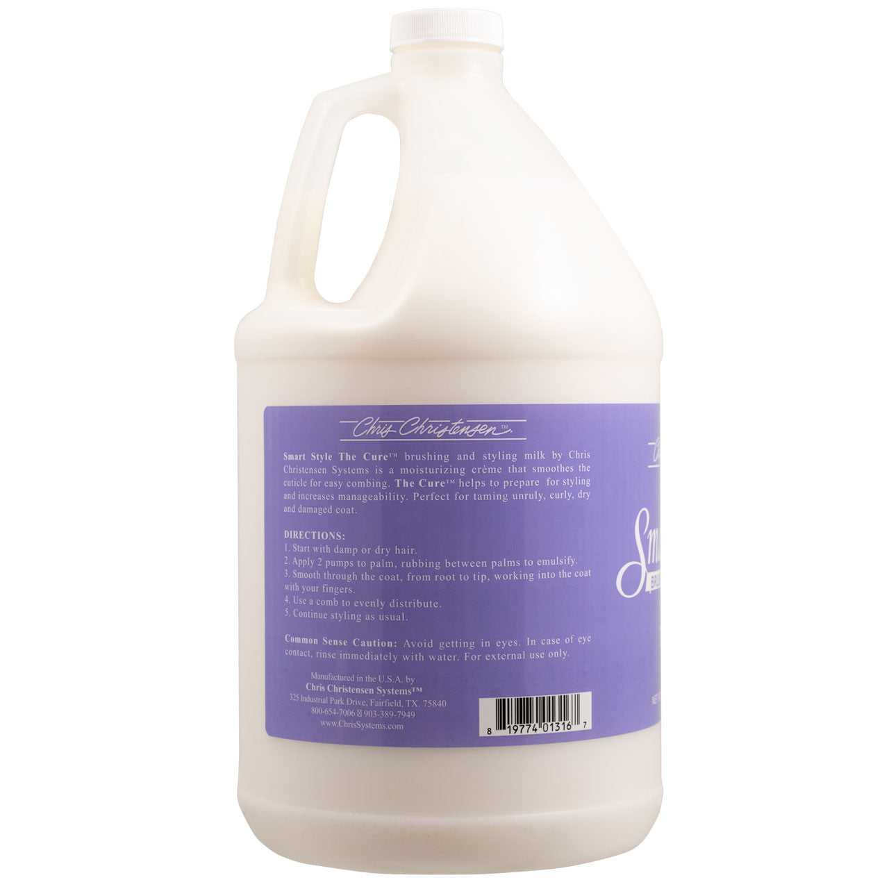 Chris Christensen Smart Style The Cure Brushing & Styling Milk Directions