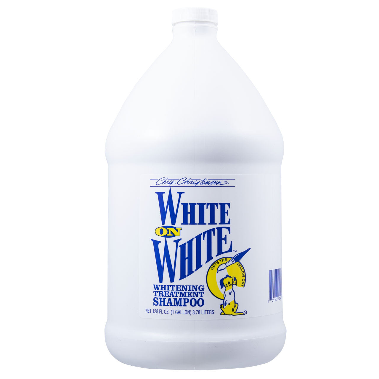 White on White Shampoo Gallon Front