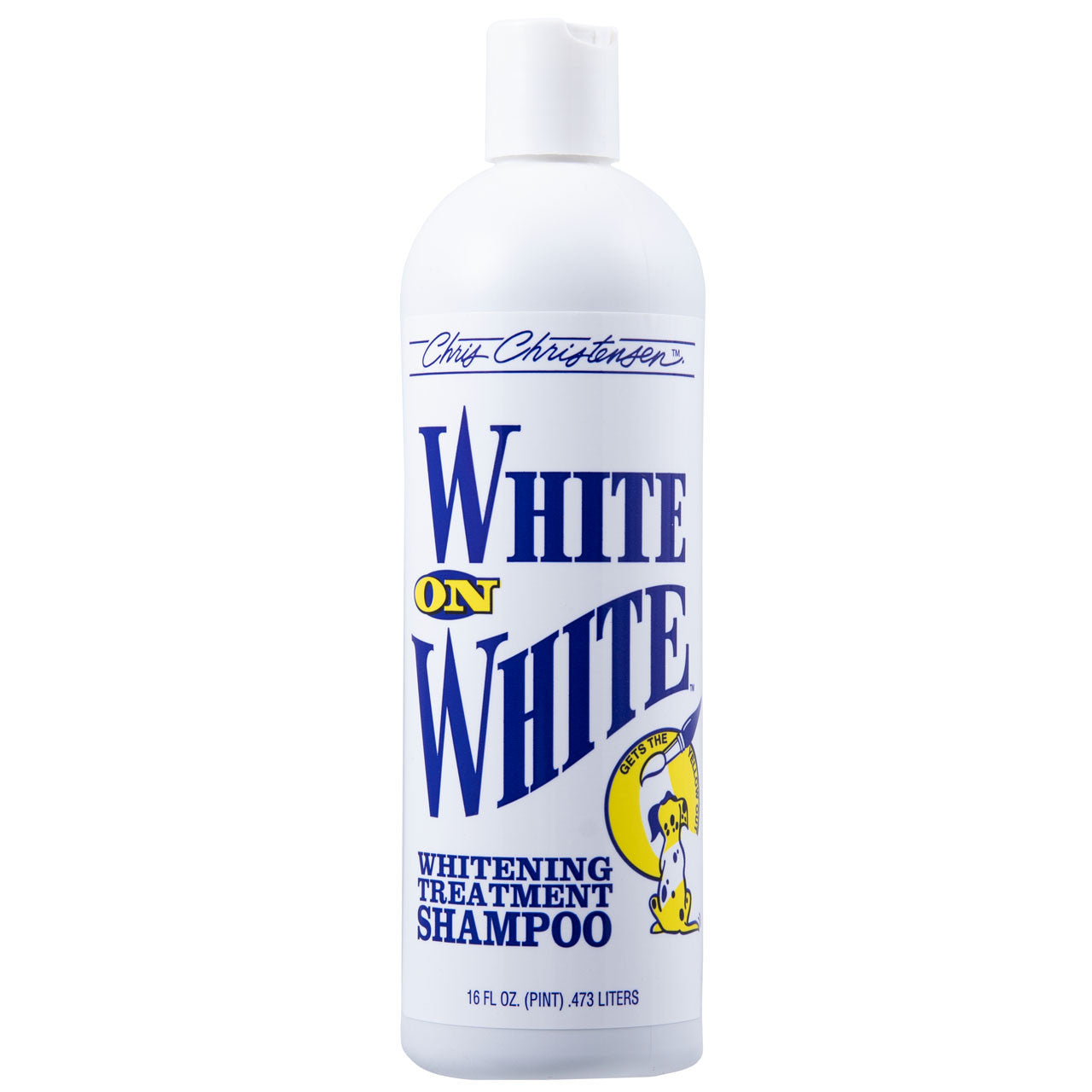 White on White Shampoo 16 Ounce Front